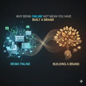 Why Being Online Doesn’t Mean You’ve Built a Brand